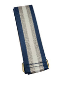 STRIPED PATTERN LUXURY FABRIC BAG STRAPS - RMD-220310 5 COLOURS