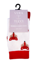 Luxury Women's Bamboo Sock W34 GEOMETRIC FOX