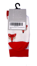 Luxury Women's Bamboo Sock W34 GEOMETRIC FOX