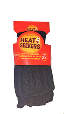 HEATSEEKERS by Vera Tucci - Thermal Cable Knit Fingerless with Flap Over Mittens G41/42