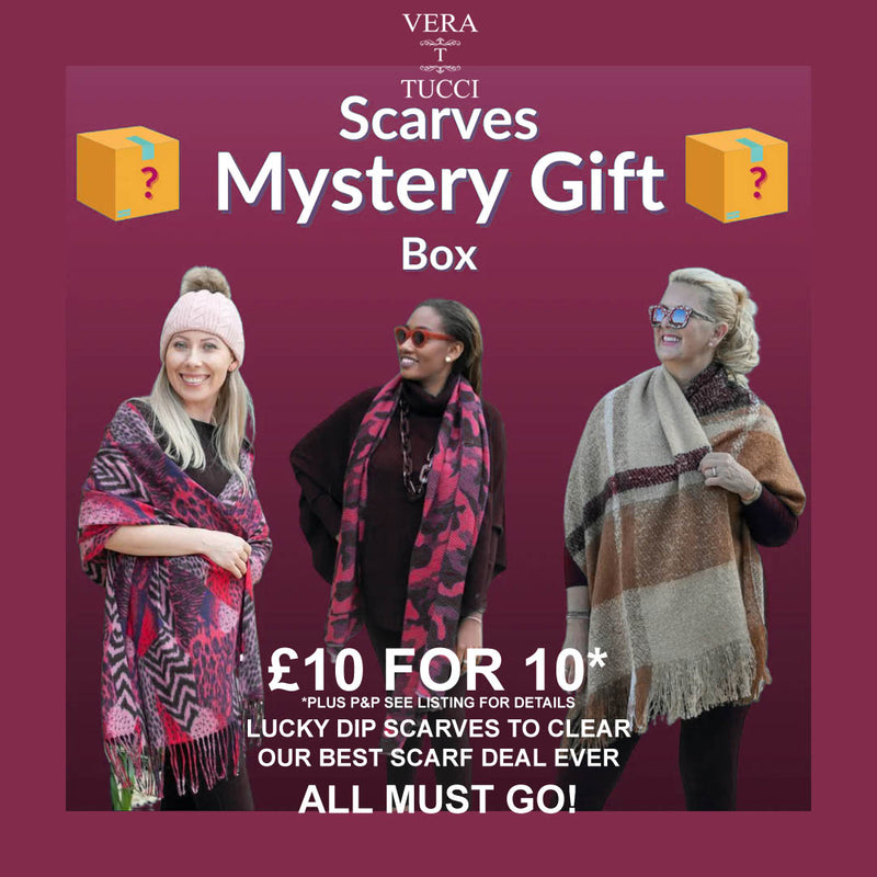 Ultimate 10 Scarves Lucky Dip Mystery Box