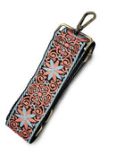 FLORAL PATTERN LUXURY FABRIC BAG STRAPS - RMD-220306 7 COLOURS