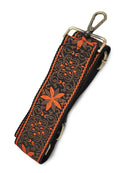 FLORAL PATTERN LUXURY FABRIC BAG STRAPS - RMD-220306 7 COLOURS