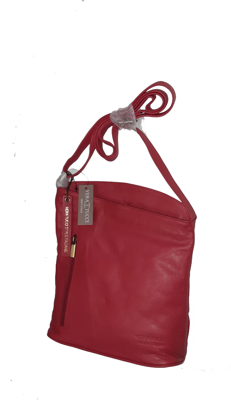 Leather Bag Lindsey Large Leather Bag - Vera Tucci OriginalsBags