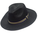 VERA TUCCI PANAMA HATS IN WHITE, BEIGE AND BLACK SIZES 56-60 UNISEX
