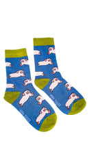 Luxury Women's Bamboo Sock W25 PIGS