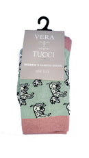 Luxury Women's Bamboo Sock W23 BEGGING DOGS