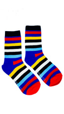 Luxury Men's Bamboo Sock M1 Stripes A