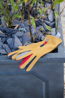 Gloves Margot Faux Suede Touch Screen Glove - G05 - Vera Tucci OriginalsAccessories MUSTARD / SMALL