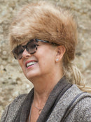 Hat Andrea Faux Fur Hat - Vera Tucci OriginalsFaux Fur TAN