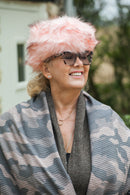 Hat Andrea Faux Fur Hat - Vera Tucci OriginalsFaux Fur PINK