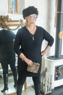 Hat Andrea Faux Fur Hat - Vera Tucci OriginalsFaux Fur BLACK