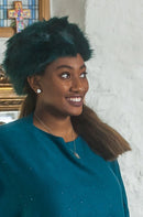 Hat Andrea Faux Fur Hat - Vera Tucci OriginalsFaux Fur TEAL