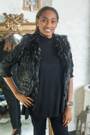 Gilet Gloria Faux Fur Gilet - Vera Tucci OriginalsFaux Fur
