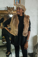 Gilet Gloria Faux Fur Gilet - Vera Tucci OriginalsFaux Fur TAN / SMALL