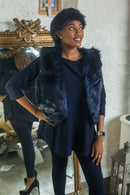 Gilet Gloria Faux Fur Gilet - Vera Tucci OriginalsFaux Fur