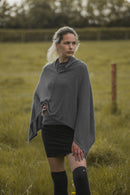 Poncho ANABELLE - Womens Cashmere Mix Poncho One Size - Vera Tucci OriginalsAccessories