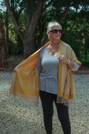 Scarves MARNIE - RMD202106-10 9 COLS TREE - Vera Tucci OriginalsAccessories 9 YELLOW