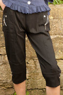 CAPRICE - SS22 VERA TUCCI BRAND 3/4 CROPPED LEG TROUSERS (T2 UK10-T8 UK 22)