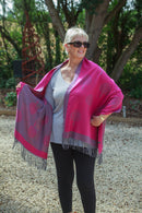 Scarves MARNIE - RMD202106-10 9 COLS TREE - Vera Tucci OriginalsAccessories 5 FUCHSIA