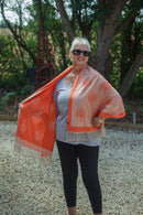 Scarves MARNIE - RMD202106-10 9 COLS TREE - Vera Tucci OriginalsAccessories 6 ORANGE