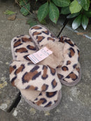Shoes MERCIER - LADIES ANIMAL PRINT SLIPPER - Vera Tucci OriginalsAccessories