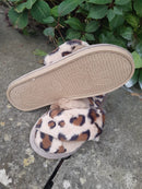 Shoes MERCIER - LADIES ANIMAL PRINT SLIPPER - Vera Tucci OriginalsAccessories