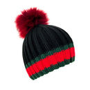 Hat Vera Fur Pom Pom hat - Vera Tucci OriginalsAccessories RED