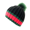 Hat Vera Fur Pom Pom hat - Vera Tucci OriginalsAccessories GREEN