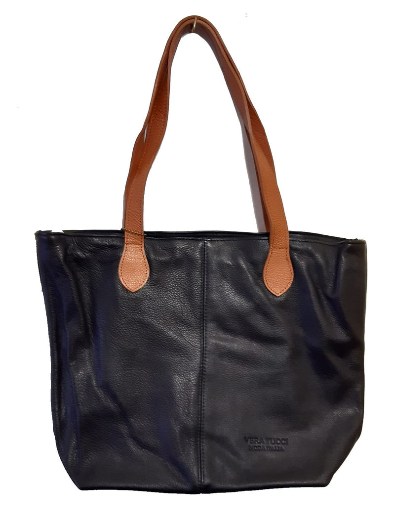 Leather Bag Tracey Shopper - Vera Tucci OriginalsBags