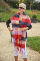 Scarves NIVEA RMD202106-02 3 COLS - Vera Tucci OriginalsAccessories RED PURPLE