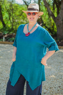 Linen ANTONIA - 7671 100% LINEN LIGHTWEIGHT ITALIAN TUNIC - Vera Tucci OriginalsGianni Moda