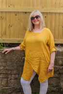 Linen ANTONIA - 7671 100% LINEN LIGHTWEIGHT ITALIAN TUNIC - Vera Tucci OriginalsGianni Moda