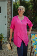 Linen ANTONIA - 7671 100% LINEN LIGHTWEIGHT ITALIAN TUNIC - Vera Tucci OriginalsGianni Moda