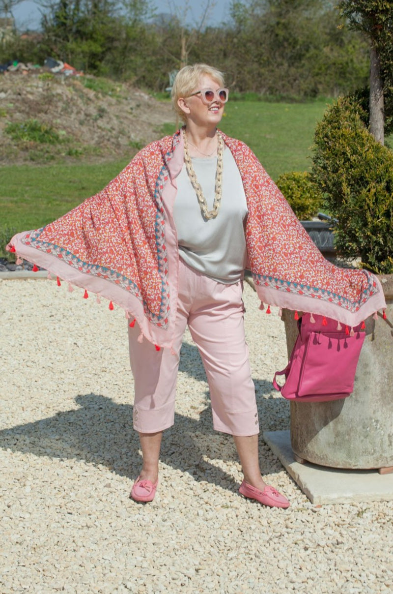 Scarves Lightweight Ladies Scarf SS14 - Vera Tucci OriginalsAccessories 2 LIGHT PINK SOLD OUT
