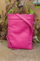 Leather / Suede Bag AMY - STYLE 007 SMALL LEATHER POUCH - Vera Tucci OriginalsBags