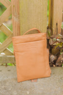 Leather / Suede Bag AMY - STYLE 007 SMALL LEATHER POUCH - Vera Tucci OriginalsBags