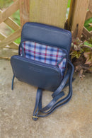 Leather / Suede Bag ZETA - STYLE 004 - Vera Tucci OriginalsBags